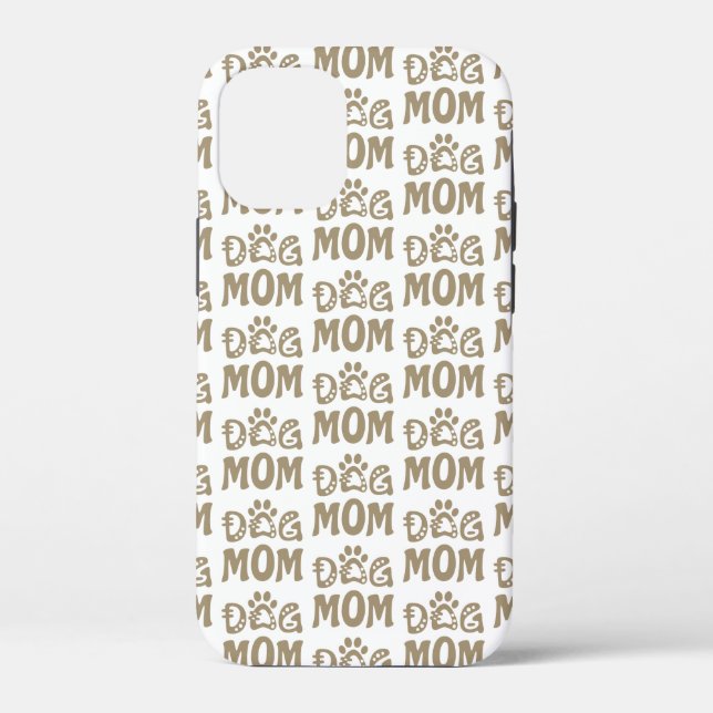 Funda De Case-Mate Para iPhone Perro Mamá (Reverso )