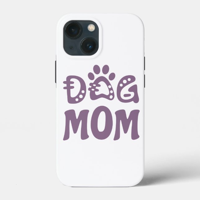 Funda De Case-Mate Para iPhone Perro Mamá (Reverso )
