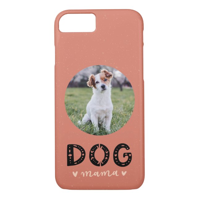 Funda De Case-Mate Para iPhone Perro Mamá Personalizado Mascota foto Funda-Mate i (Reverso)