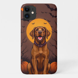 Funda Para iPhone 11 Perro marrón alegre