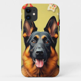 Funda Para iPhone 11 Perro pastor alemán