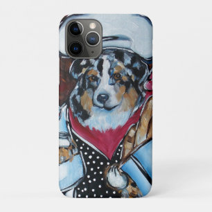 FUNDA PARA iPhone 11 PRO PERRO PASTOR AUSTRALIANO CHEF