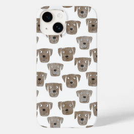 Funda Para iPhone 14 De Case-Mate Perro recuperador de chocolate