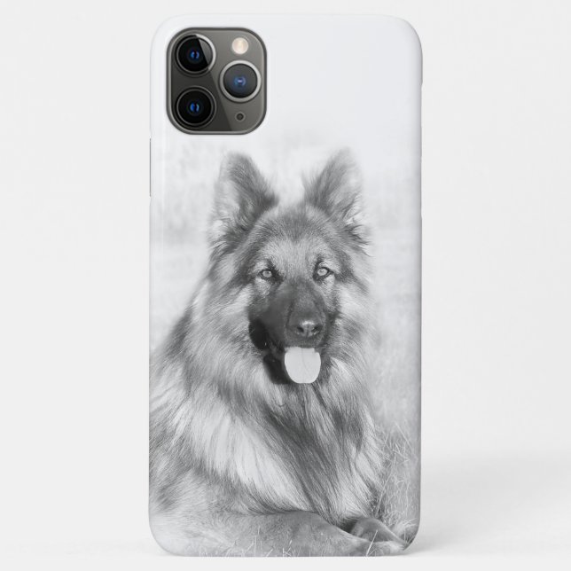 Funda De Case-Mate Para iPhone Perro Shephard alemán (Reverso)