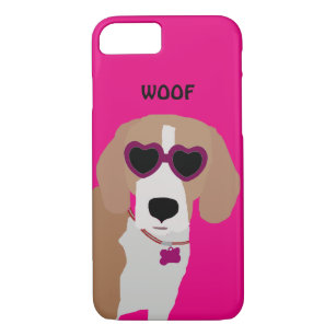 Funda Para iPhone 8/7 Perro tricolor moderno del beagle