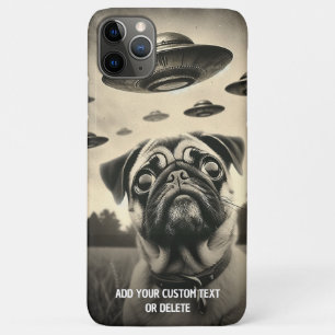 Funda Para iPhone 11 Pro Max Perro Y Astronauta Aman El Regalo Temático Del OVN