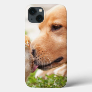 Funda Para iPhone 13 Perro y polluelo