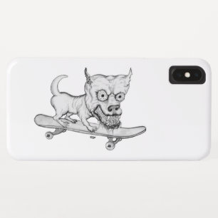 Funda Para iPhone XS Max Perro Zombie , mi pequeño y encantador perro en la