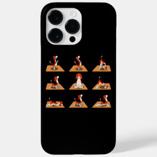 Funda Para iPhone 14 Pro Max De Case-Mate Perros Beagle Cute Yoga Asana Poses