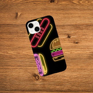 Funda Para iPhone 14 De Case-Mate Perros calientes y hamburguesa de comida rápida