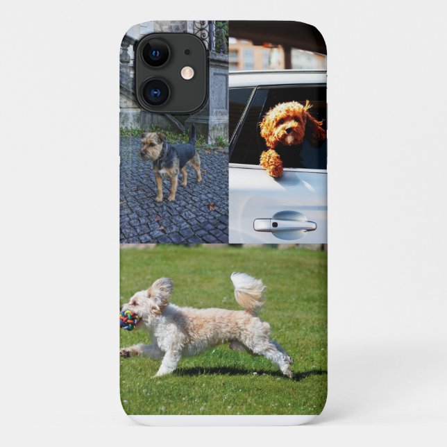 Funda De Case-Mate Para iPhone Perros Pequeños Y Bonitos (Reverso)