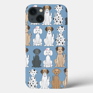 Funda Para iPhone 13 Perros sonrientes