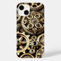 Perros y engranajes de Steampunk