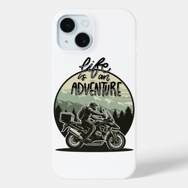 Funda De Case-Mate Para iPhone Persecución del Iphone 15 (Reverso )