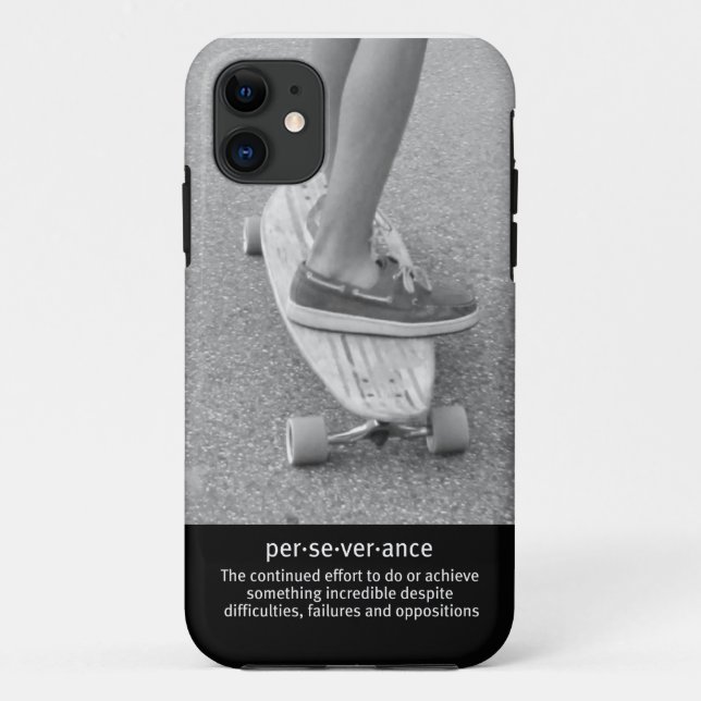 Funda De Case-Mate Para iPhone Perseverancia de palangre (Reverso)