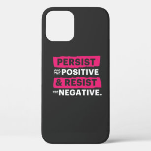 Funda Para iPhone 12 Persista para el caso positivo del teléfono celula