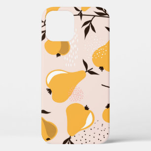 Funda Para iPhone 12 Persiste un fondo de patrón impecable. Línea de tr