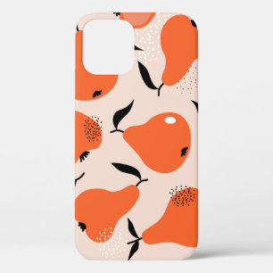 Funda Para iPhone 12 Persiste un patrón impecable. Ilustracion dibujado
