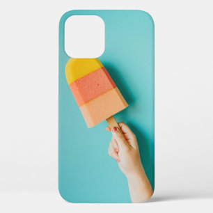 Funda Para iPhone 12 Persona con palas amarillas y rosas