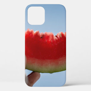 Funda Para iPhone 12 Persona sosteniendo sandía en rodajas