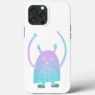Funda Para iPhone 13 Pro Max Personaje de monstruo adorable para niños 