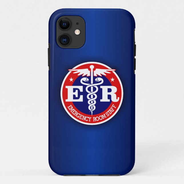 Funda De Case-Mate Para iPhone Personal de ER (Reverso)