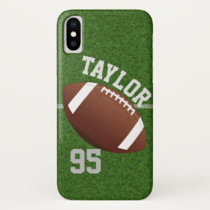 Funda Para iPhone X Personaliza el nombre y número del jugador de fútb
