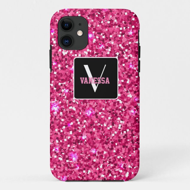 Funda De Case-Mate Para iPhone Personaliza tu propio rosa (Reverso)