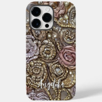 Personalizable abstracto moderno de cuero falso