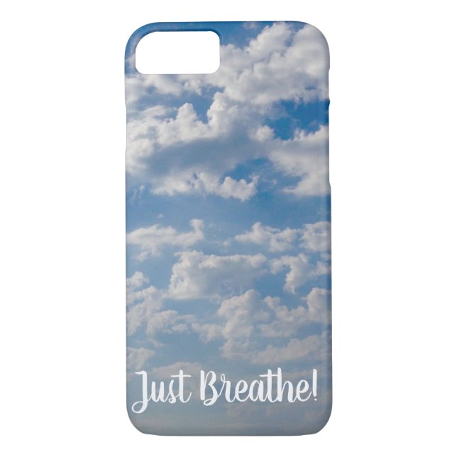 Funda De Case-Mate Para iPhone Personalizable cielo y nubes (Reverso)