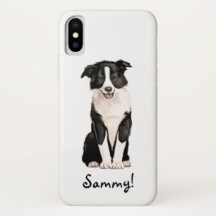Funda Para iPhone X Personalizable conocido del border collie