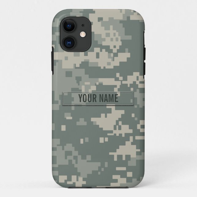 Funda De Case-Mate Para iPhone Personalizable de camuflaje de la unidad de contro (Reverso)