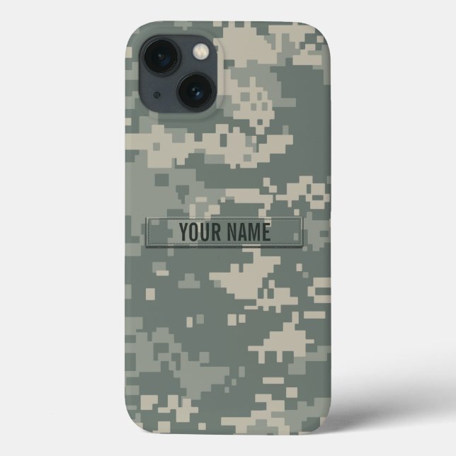 Funda De Case-Mate Para iPhone Personalizable de camuflaje de la unidad de contro (Reverso)