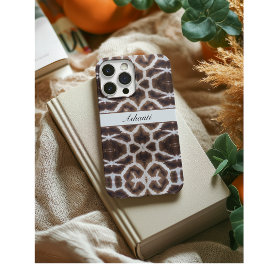 Funda Para iPhone 11 Pro Personalizable de estilo safari de patrón de jiraf