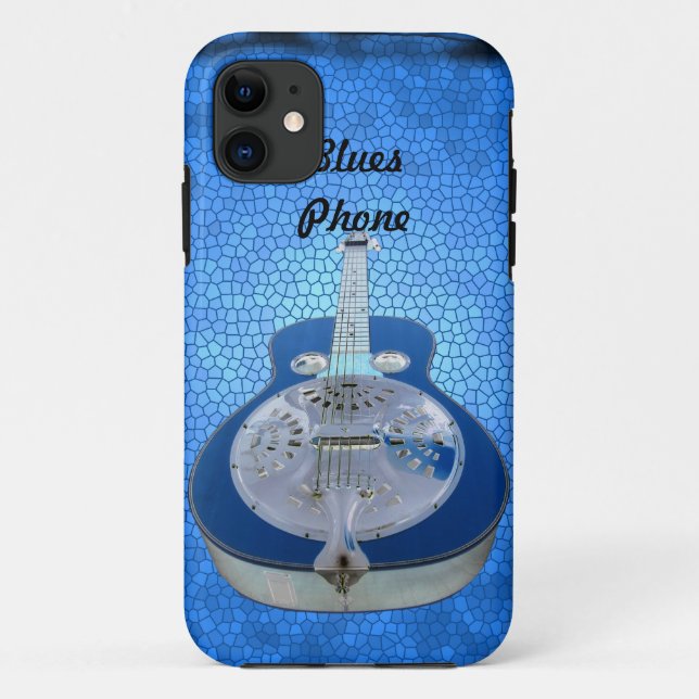 Funda De Case-Mate Para iPhone Personalizable del teléfono 5 de los azules I (Reverso)