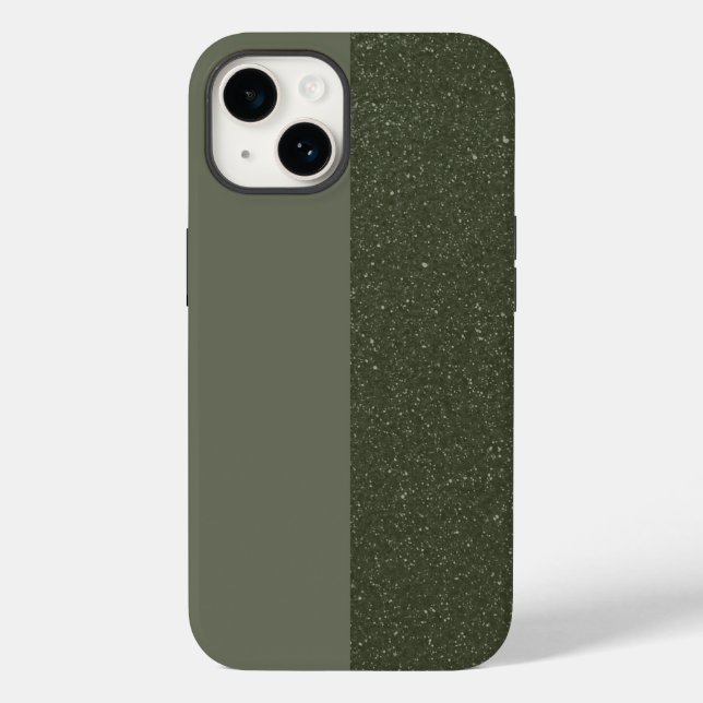 Funda De Case-Mate Para iPhone Personalizable dividido textura iPhone 14 Funda (Reverso )