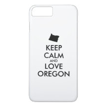 Personalizable MANTENER LA CALMA Y AMAR A OREGON