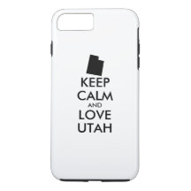 Personalizable MANTENER LA CALMA Y AMAR A UTAH