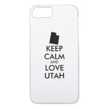 Personalizable MANTENER LA CALMA Y AMAR A UTAH