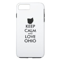 PERSONALIZABLE MANTENGA CALMA Y AME A OHIO