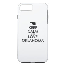 Personalizable MANTENGA CALMA Y AME A OKLAHOMA