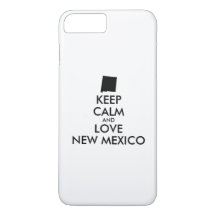 Personalizable MANTENGA CALMA Y AME NUEVO MÉXICO