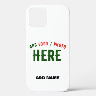 FUNDA PARA iPhone 12 PERSONALIZABLE MODERNO ESTILO BLANCO VERIFICADO MA