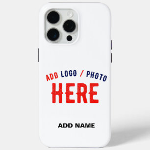 FUNDA PARA iPhone 15 PRO MAX PERSONALIZABLE MODERNO ESTILO BLANCO VERIFICADO MA