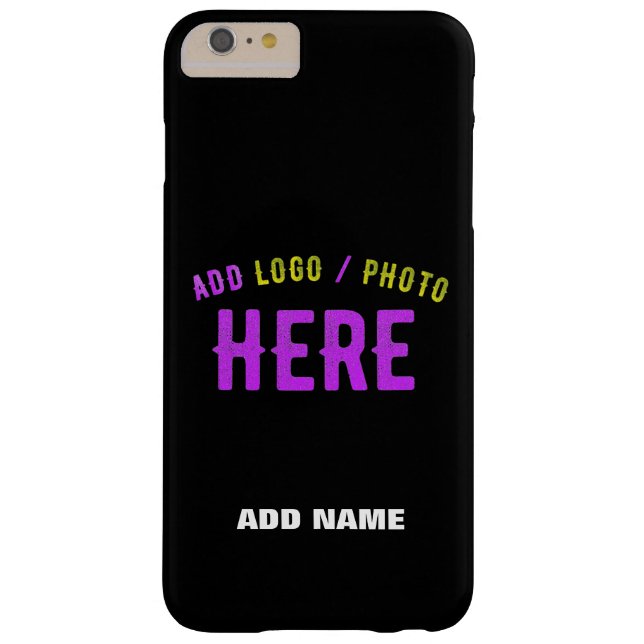 FUNDA DE Case-Mate PARA iPhone PERSONALIZABLE MODERNO ESTILO NEGRO VERIFICADO MAR (Reverso)