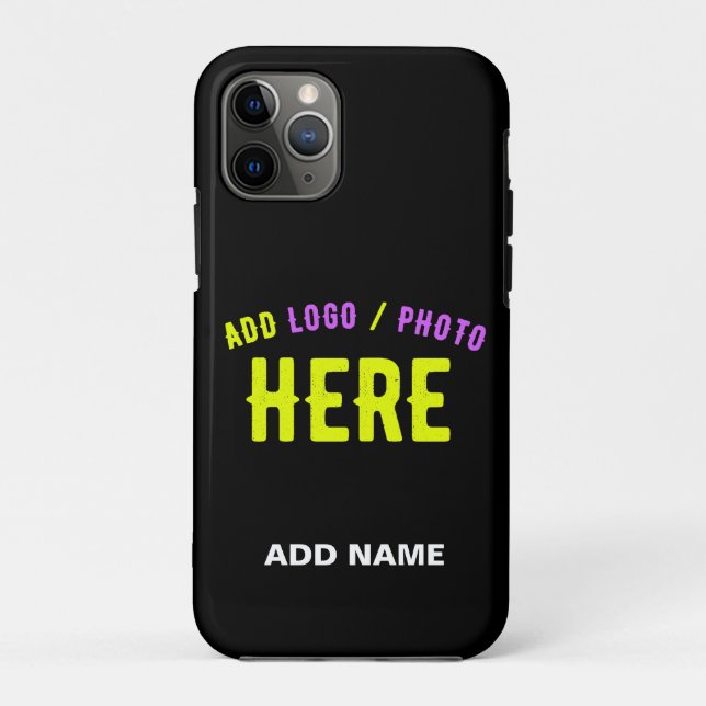 FUNDA DE Case-Mate PARA iPhone PERSONALIZABLE MODERNO ESTILO NEGRO VERIFICADO MAR (Reverso)