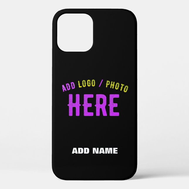 FUNDA DE Case-Mate PARA iPhone PERSONALIZABLE MODERNO ESTILO NEGRO VERIFICADO MAR (Reverso )