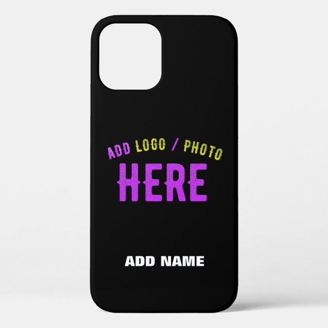 FUNDA DE Case-Mate PARA iPhone PERSONALIZABLE MODERNO ESTILO NEGRO VERIFICADO MAR (Reverso )