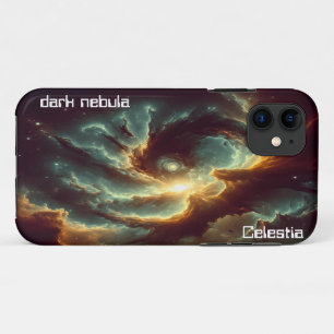 Funda Para iPhone 11 Personalizable nebulosa oscuro
