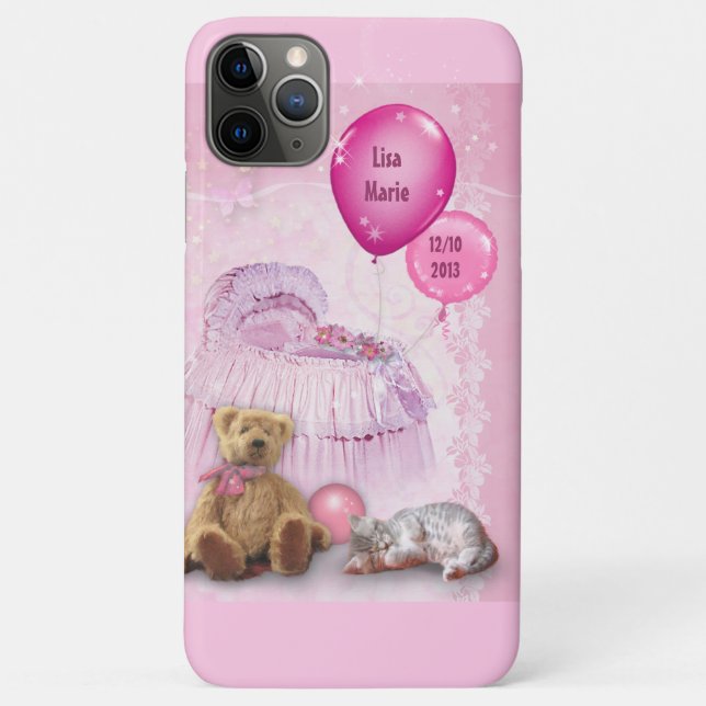 Funda De Case-Mate Para iPhone (Personalizable) Niña (Reverso)